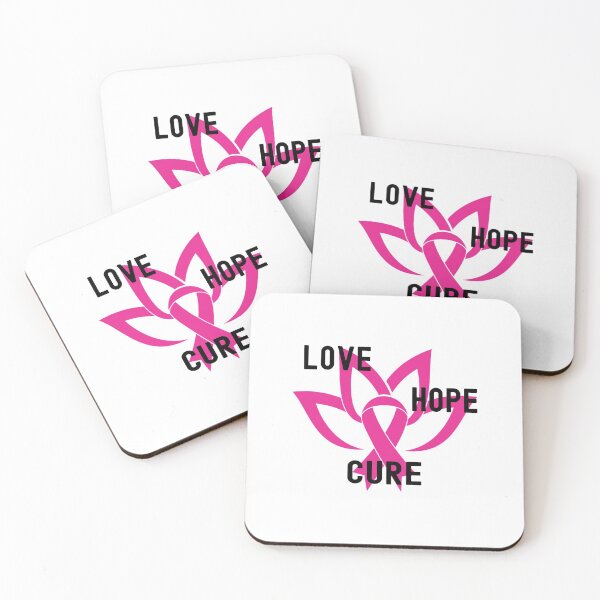 Item preview, Love Hope Cure, Breast Cancer Awareness  designed and sold by SportyDogShop.