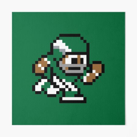 Nick Foles Philadelphia Eagles Pixel Art 10 Art Print