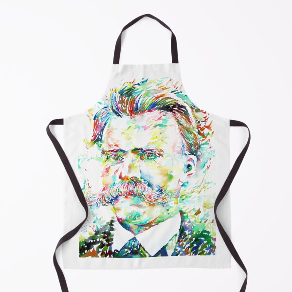 Item preview, NIETZSCHE watercolor portrait designed and sold by lautir.