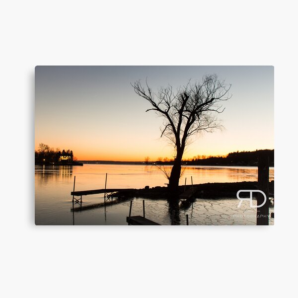 Saratoga Lake Canvas Print