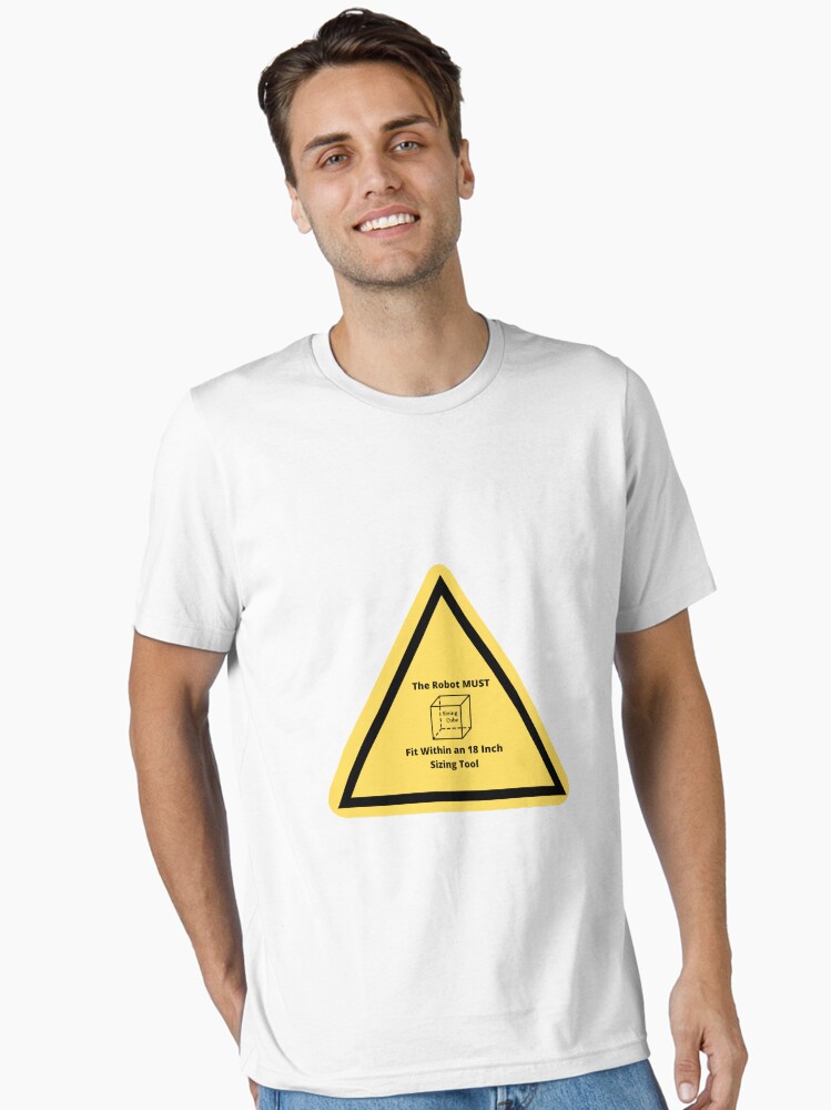 Sizing cube/ 18 inch warning FTC design FRC design Essential