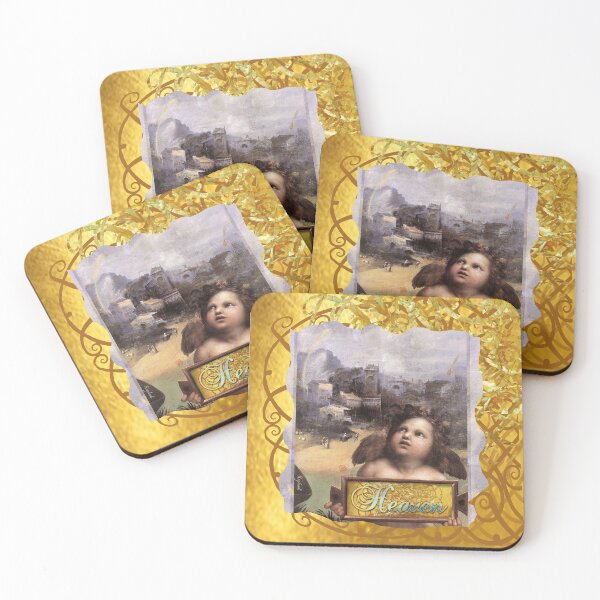 Item preview, Angel Pointing Heaven - After Raphael (By ACCI) Arabesque designed and sold by VanyssaGraphics.