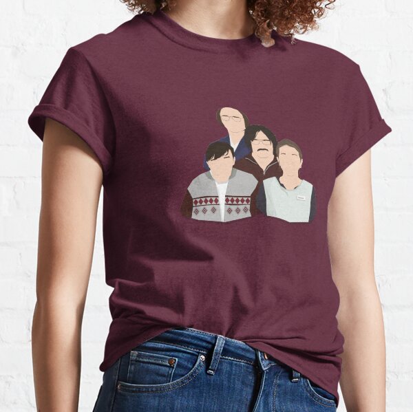 'Derek' / 'Ricky Gervais' / 'Karl Pilkington' illustration vectorielle T-shirt classique