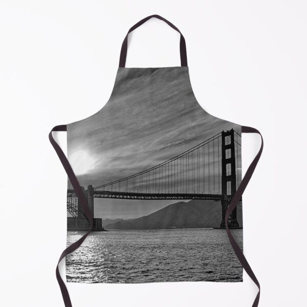 Item preview, Golden Gate Bridge Black And White Sunset San Francisco Bay designed and sold by Piper-Deals.