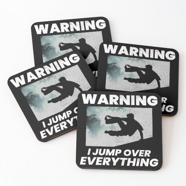 Item preview, Parkour Free Running Runner Traceur Funny Saying designed and sold by CuteDesigns1.