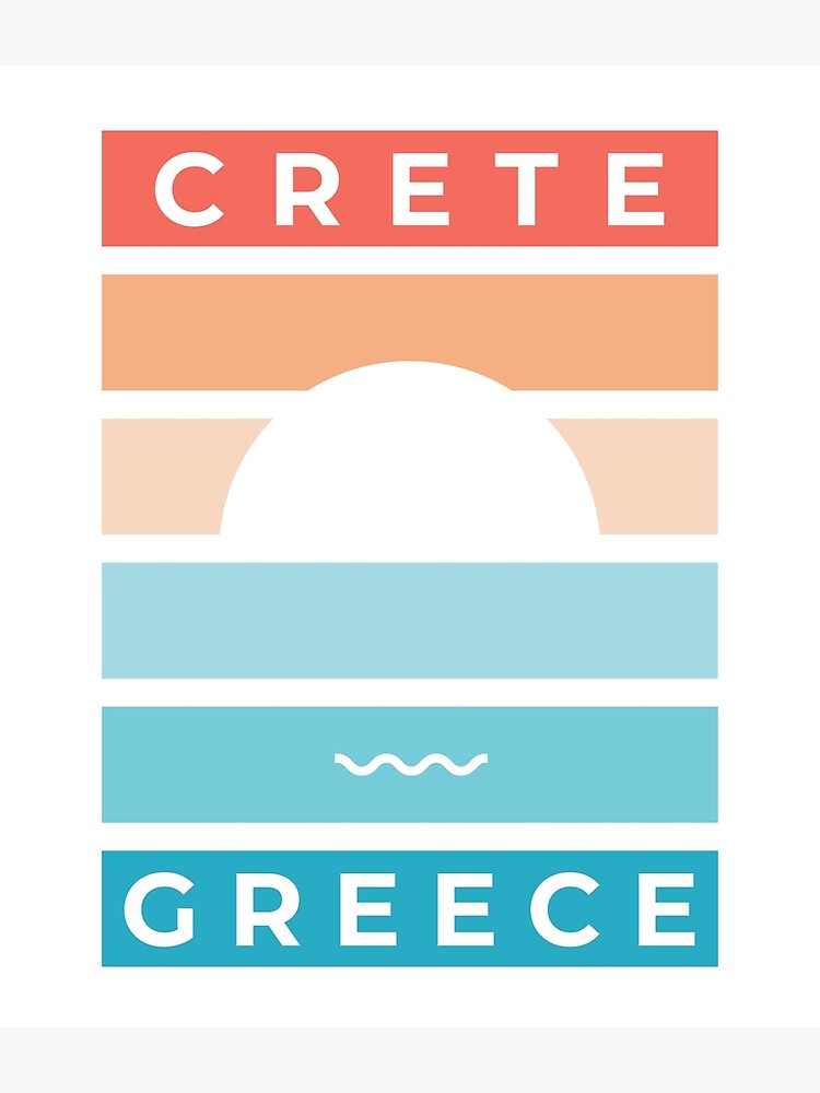 Disover Crete - Greece Backpack