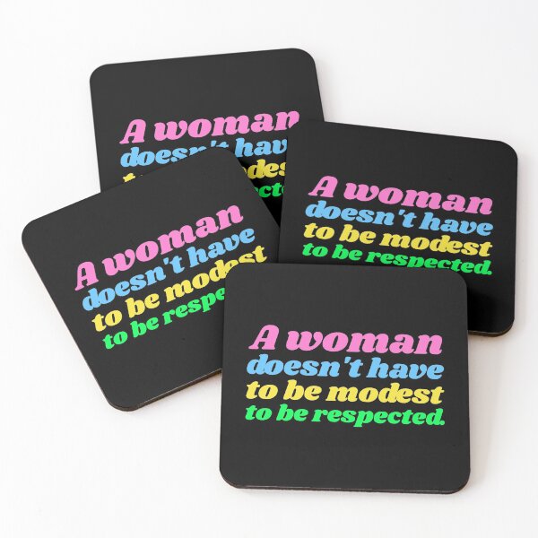 Item preview, A woman doesn't have to be modest to be respected designed and sold by avit1.