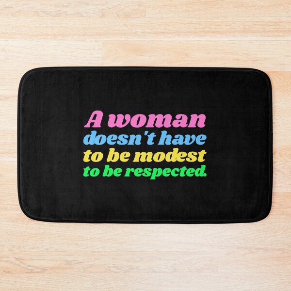 Item preview, A woman doesn't have to be modest to be respected designed and sold by avit1.