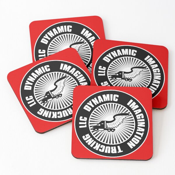 Item preview, Dynamic Imagination Trucking LLC (Red Edition) designed and sold by johnspainart.
