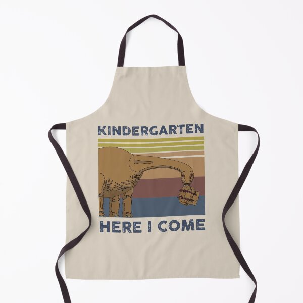 Item preview, Kindergarten Here I Come Cute Dinosaur Backtoschool Quote designed and sold by Medmac's Designs.