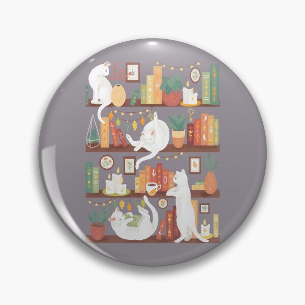 Item preview, Library cats 2020 - grey designed and sold by Elenanaylor.