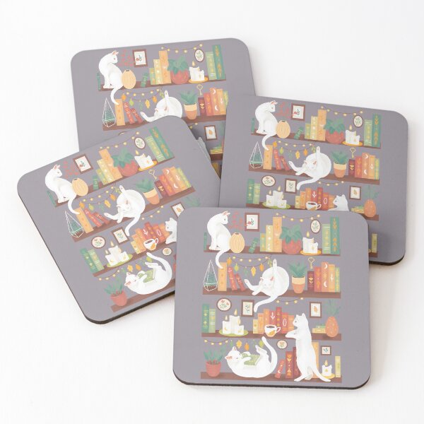 Item preview, Gatos de la biblioteca 2020 - gris designed and sold by Elenanaylor.