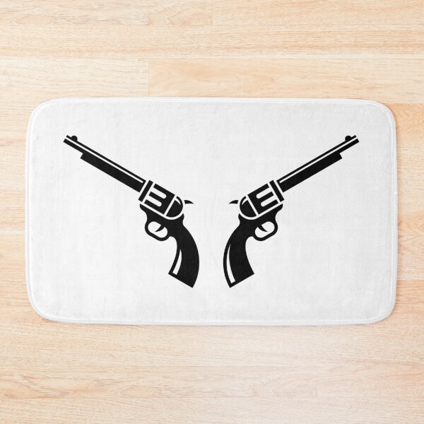 Item preview, Two Revolvers (Colts / Cowboy / Sheriff / Black) designed and sold by MrFaulbaum.