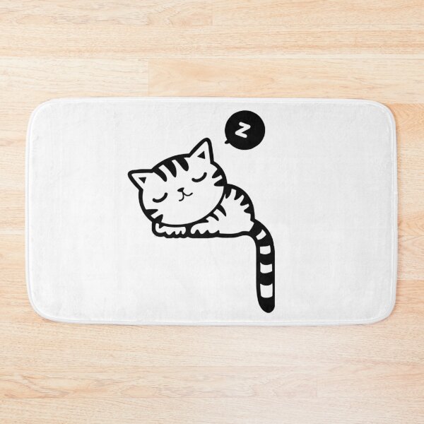 Item preview, Sleeping cat designed and sold by NikolinaDesign.