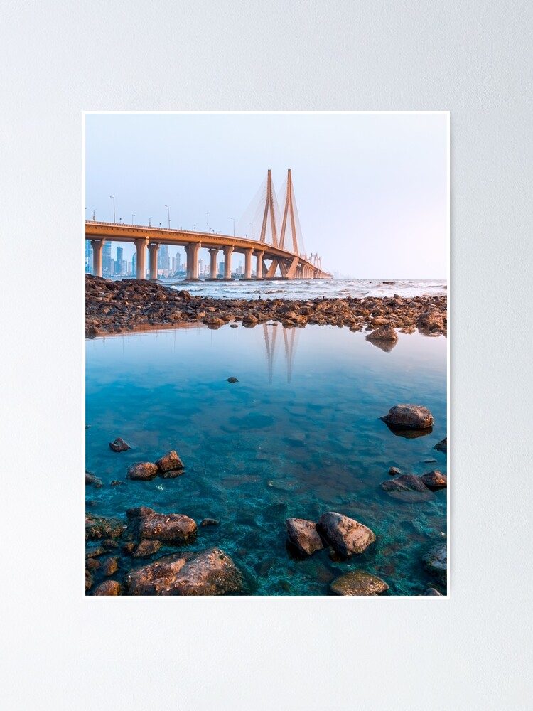 The bandra worli sea link shot at dusk in mumbai a famous landmark that  connects the city – Stock Editorial Photo © amlanmathur #333082712