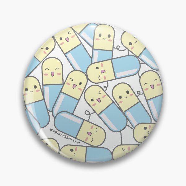 Item preview, cute pills cartoon designed and sold by princessmi-com.