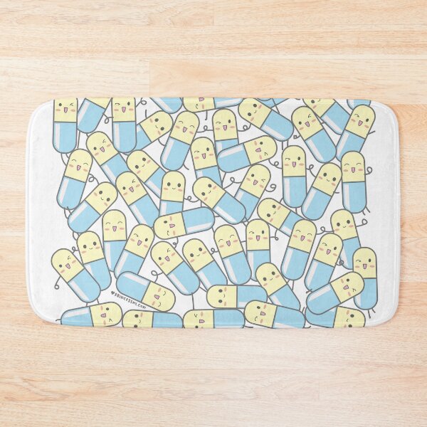 Item preview, cute pills cartoon designed and sold by princessmi-com.