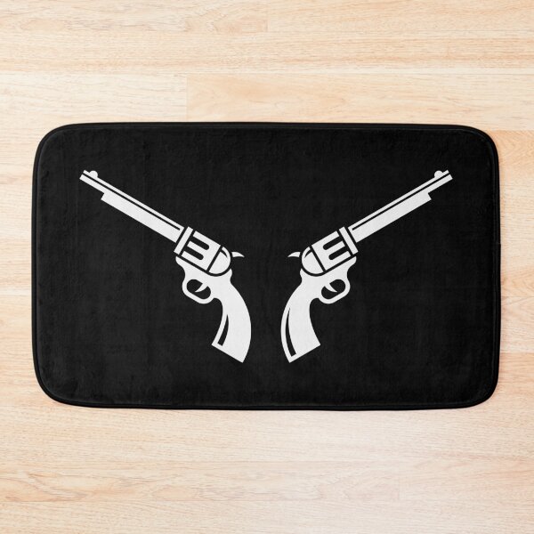 Item preview, Two Revolvers (Colts / Cowboy / Sheriff / White) designed and sold by MrFaulbaum.
