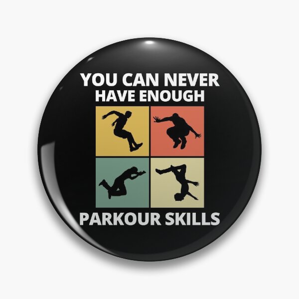 Item preview, Parkour Free Running Runner Traceur Funny Saying designed and sold by CuteDesigns1.