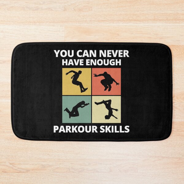 Item preview, Parkour Free Running Runner Traceur Funny Saying designed and sold by CuteDesigns1.