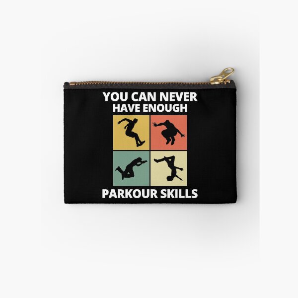 Item preview, Parkour Free Running Runner Traceur Funny Saying designed and sold by CuteDesigns1.