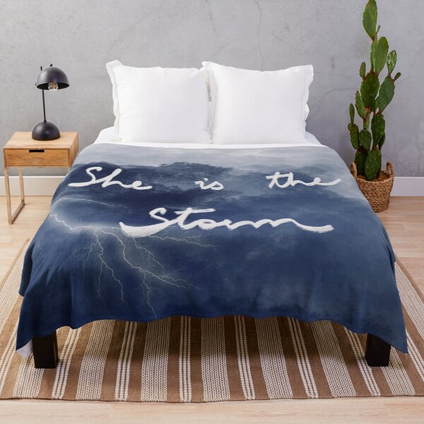 Item preview, She is the storm graphic designed and sold by spooks draws.