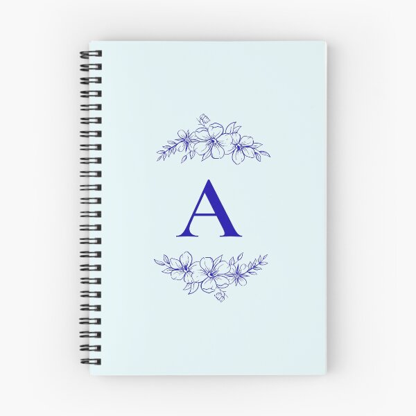 Item preview, Blue letter A monogram designed and sold by Makyla1999.