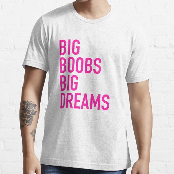 Big boobs Essential T-Shirt for Sale by Emily Sullivan