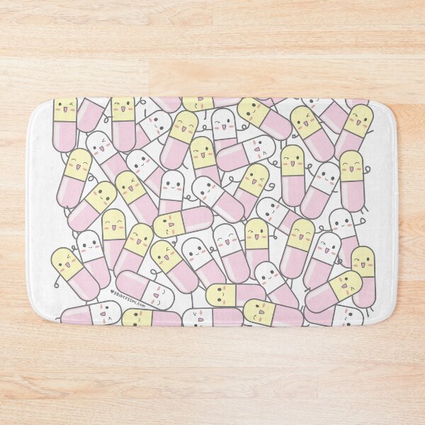 Item preview, cute pills cartoon designed and sold by princessmi-com.