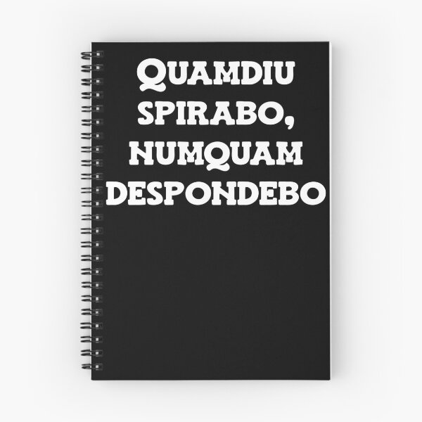 Item preview, Quamdiu spirabo, numquam despondebo designed and sold by L3610N.