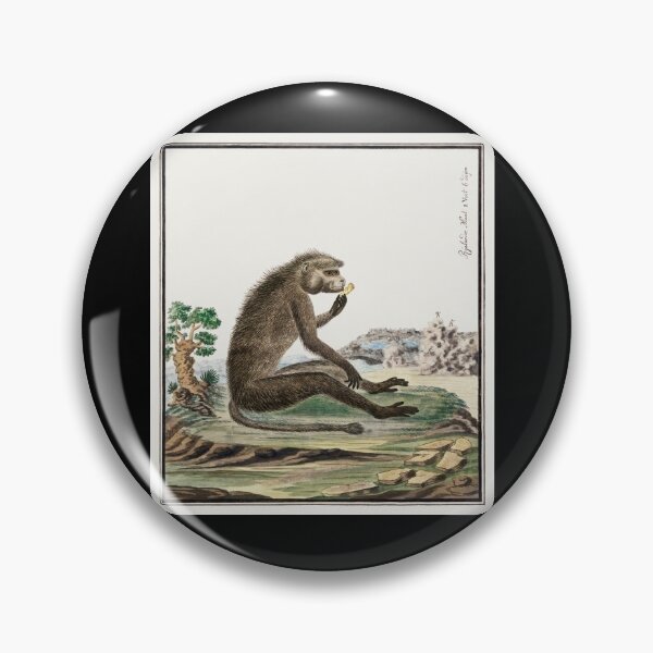 Item preview, Chacma Baboon  designed and sold by Art & Painting.