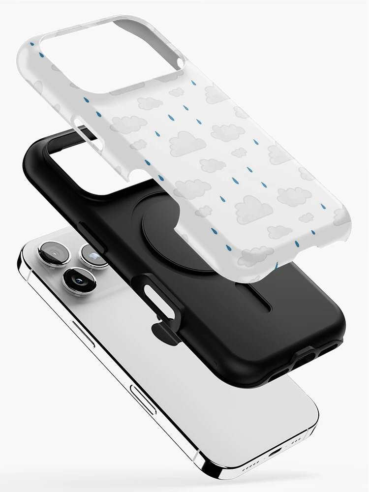 Thumbnail 2 of 4, iPhone Case, Rain Cloud Set designed and sold by Reeseworks.