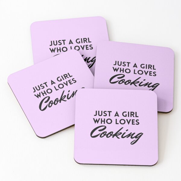 Item preview, Just a girl who loves cooking designed and sold by DaniBazz.