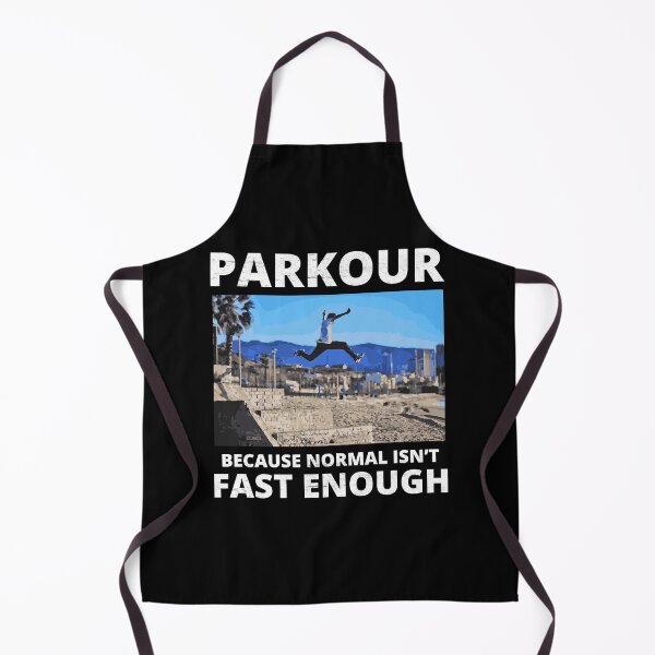 Item preview, Parkour Free Running Runner Traceur Funny Saying designed and sold by CuteDesigns1.