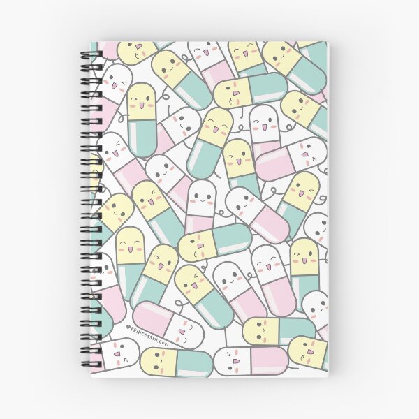 Item preview, cute pills cartoon designed and sold by princessmi-com.