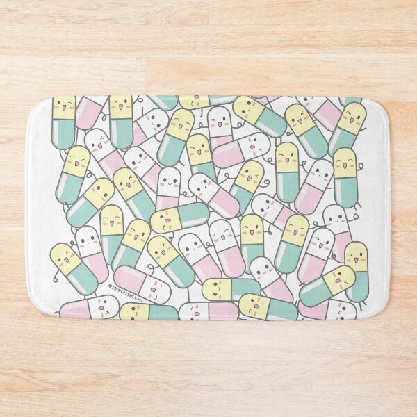 Item preview, cute pills cartoon designed and sold by princessmi-com.