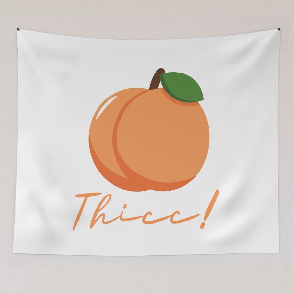Item preview, Thicc Peach designed and sold by OlympicsMerch.