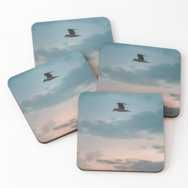 Item preview, Gaviota volando al atardecer designed and sold by BlackRockStudio.