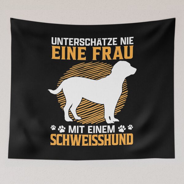 Item preview, Hanoverian welding dog girl hunting dog designed and sold by madgrfx.
