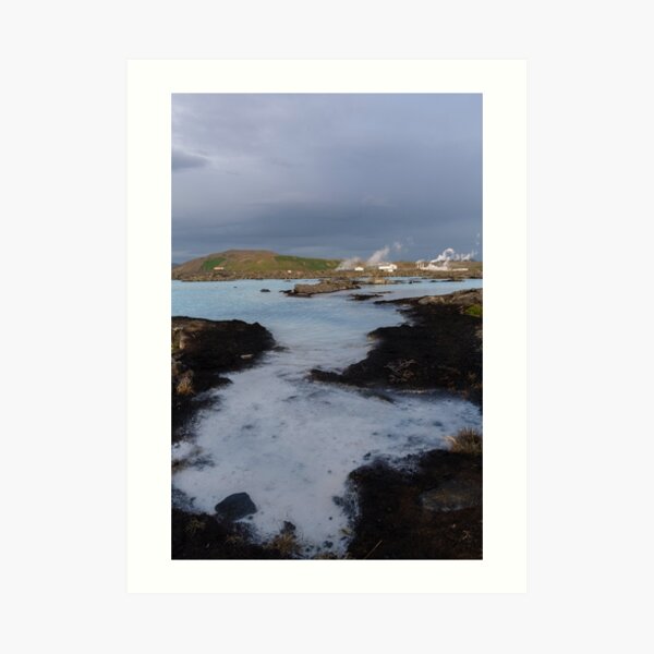 Bioluminescent Pool Art Print