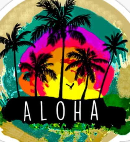 Aloha: Stickers | Redbubble