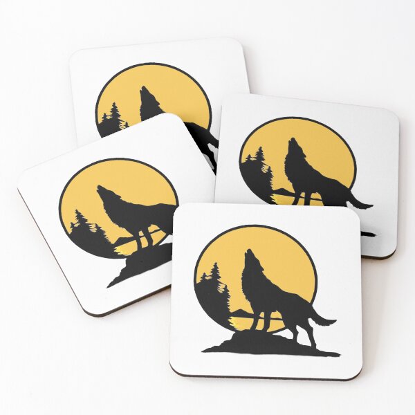 Item preview, Coyote Howling At The Moon designed and sold by Mizjean.