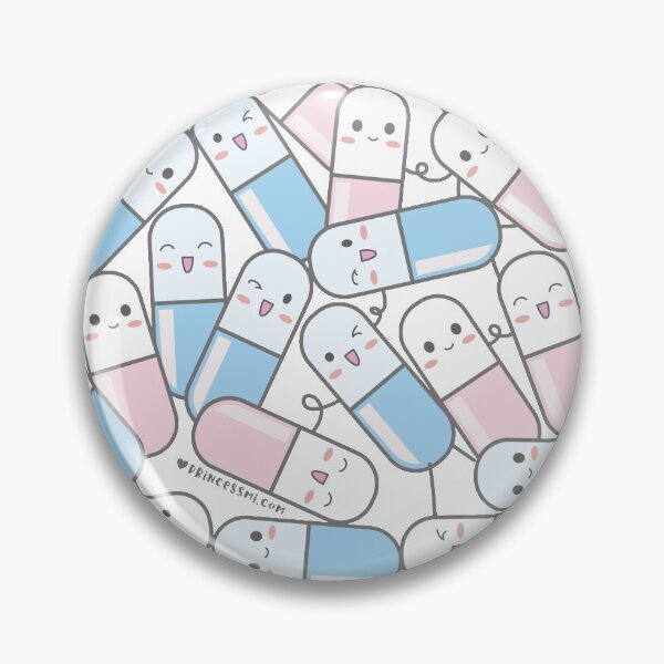 Item preview, cute pills cartoon designed and sold by princessmi-com.