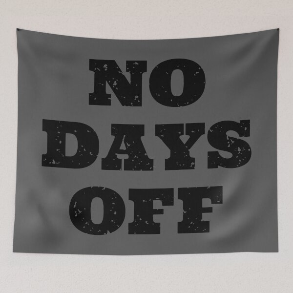 Item preview, No Days Off designed and sold by KARAKATE.