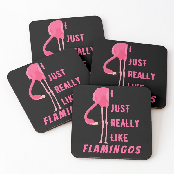 Item preview, I Just Really Like Flamingos designed and sold by Your Favorite Shop.