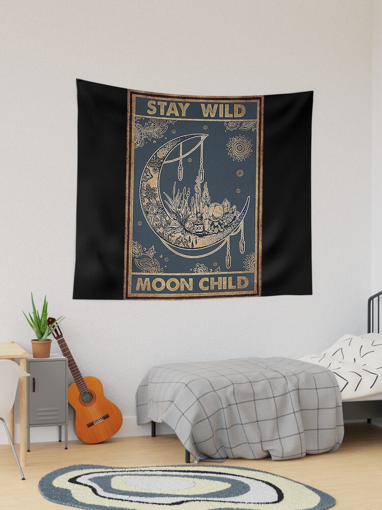 Moon child online tapestry