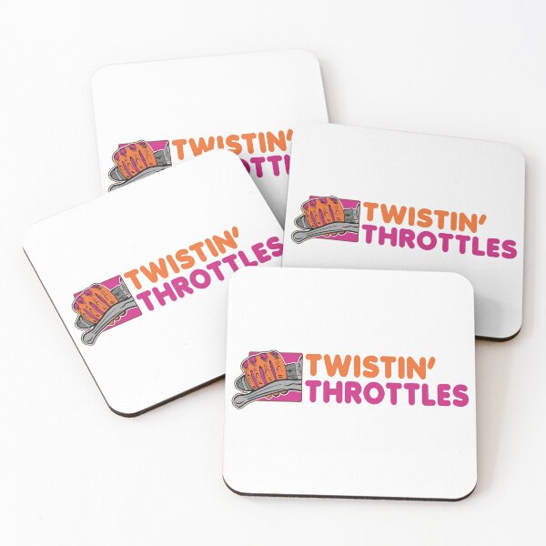 Item preview, Twistin' Throttles - dirtbiking - motorcycle designed and sold by Desiree Deve.