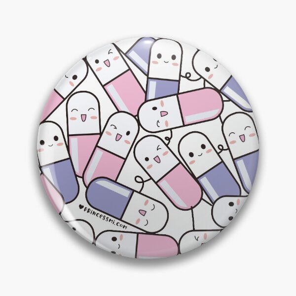 Item preview, cute pills cartoon designed and sold by princessmi-com.