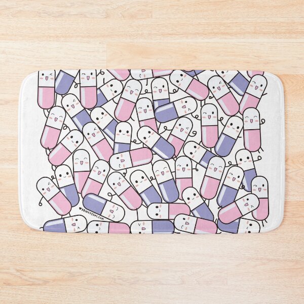 Item preview, cute pills cartoon designed and sold by princessmi-com.