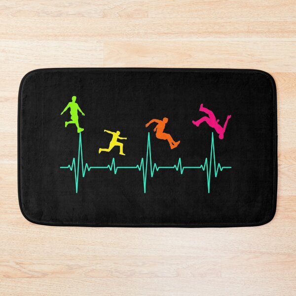 Item preview, Parkour Free Running Runner Traceur Heartbeat designed and sold by CuteDesigns1.